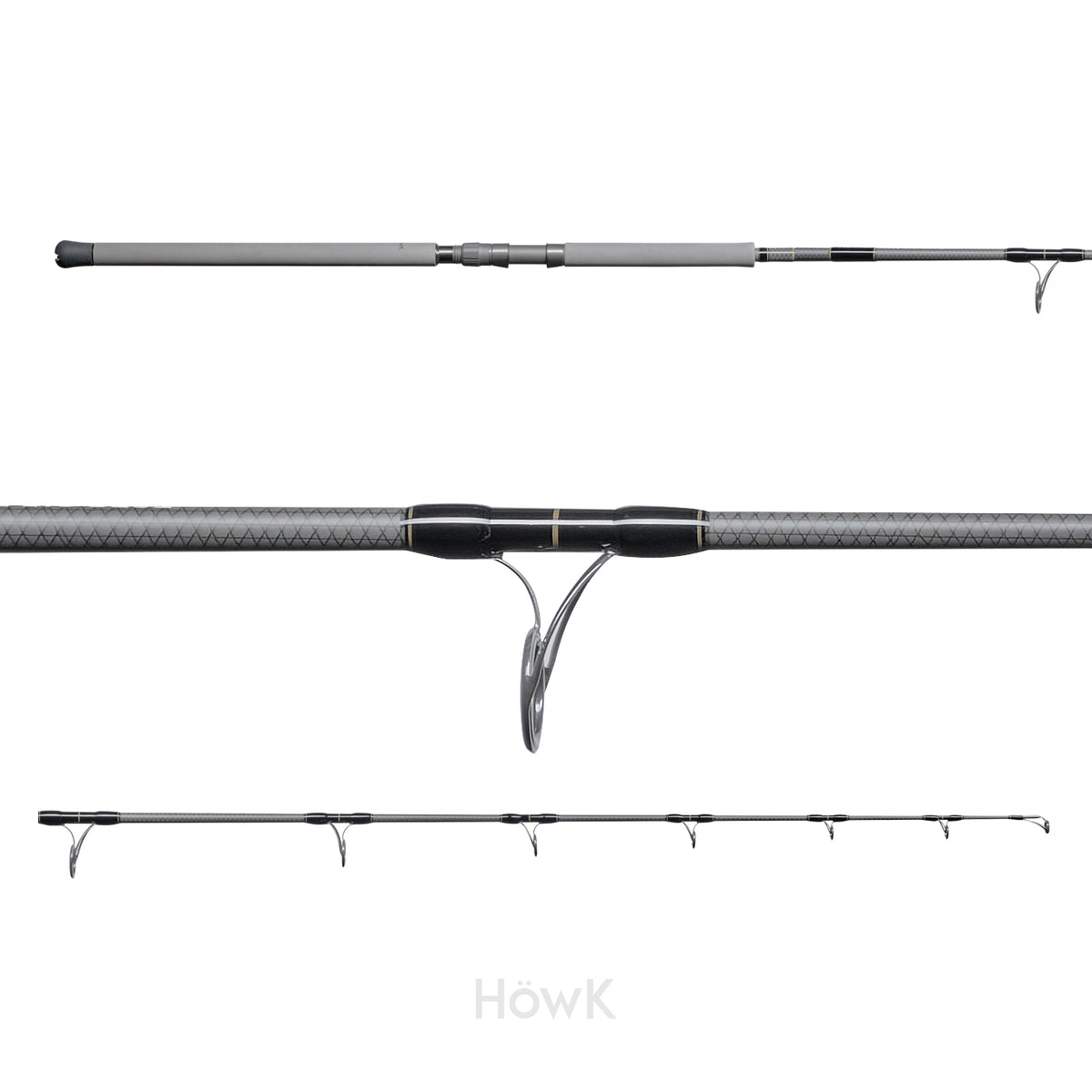 Howk the big blue 74 – попинг въдица за gt, общ изглед